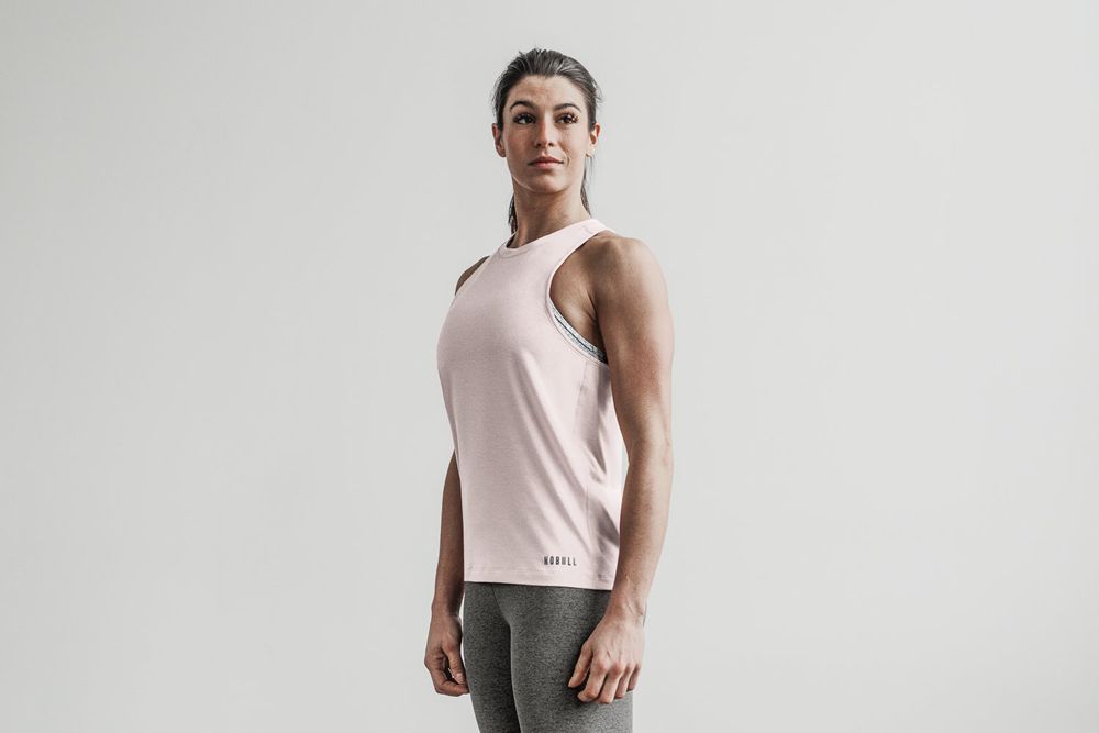 NOBULL High-Neck Tank Üstleri Bayan - Pembe - Turkiye (UNL-059236)